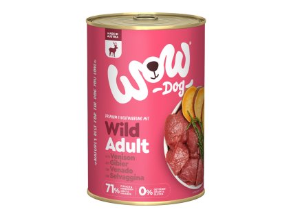 157666 wow wow konzerva zverina s bataty adult 400g
