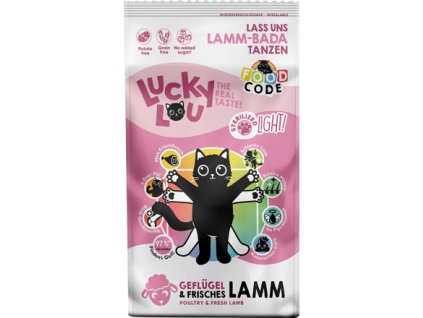 Lucky Lou Light Geflügel & Lamm s jehněčím 340 g