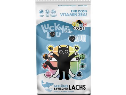 Lucky Lou Adult Geflügel & Lachs s lososem 1,7 kg