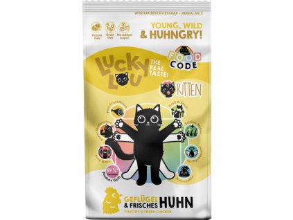Lucky Lou Kitten Geflügel & Huhn s kuřecím 1,7 kg