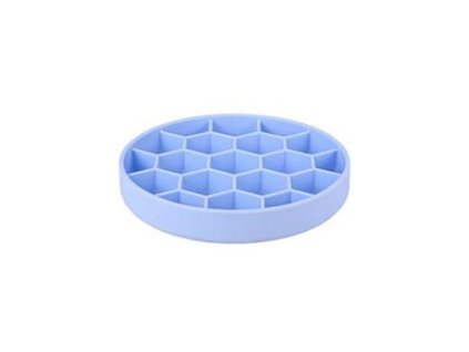 Miska Slow Feeder SILICONE modrá L Zolux