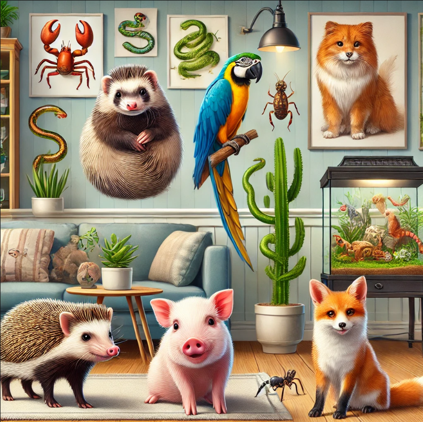 Rozhovory s majiteli neobvyklých domácích mazlíčků