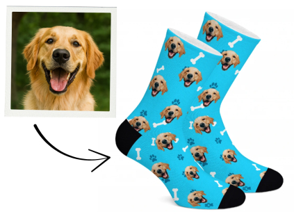pupsocks vlastní potisk