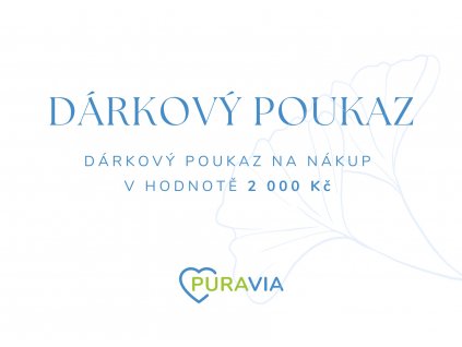 Dárkový poukaz 2000