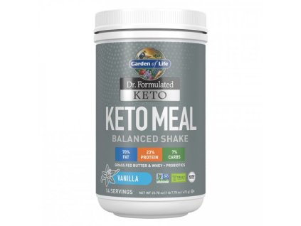 Dr. Formulated Keto Meal Balanced Shake - vanilka