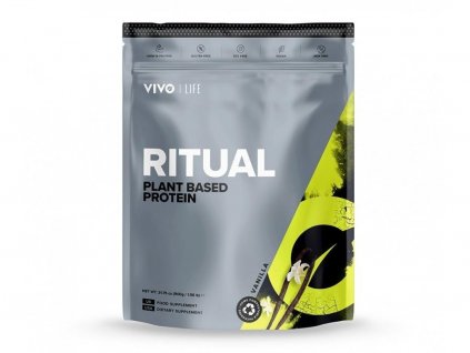 RITUAL rostlinný protein - vanilka, 960 g front