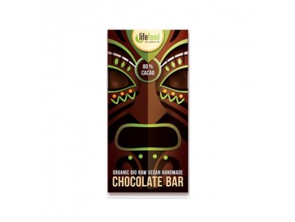 RAW BIO čokoláda 80 % kakao, 70 g