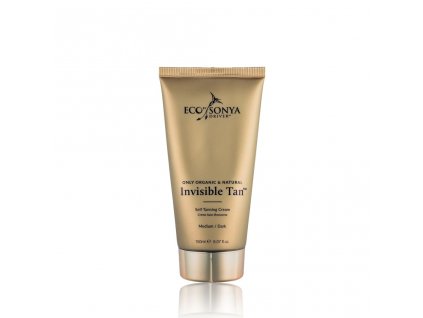 Přírodní samoopalovací krém Invisible Tan, 150 ml - front