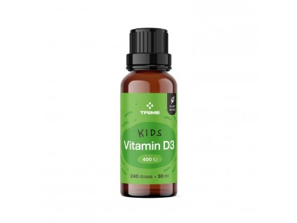 Vitamín D3 pro děti v bio MCT oleji, 30 ml - hlavní
