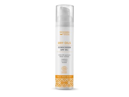 Opalovací mléko na obličej a tělo se suchými oleji SPF 35+, 100 ml - hlavní