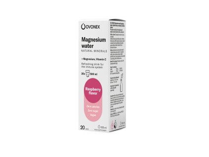 Hořčík s příchutí maliny - minerální kapky, 100 ml - hlavní