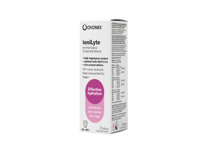 ioniLyte - Hypotonický iontový koncentrát, 100 ml - hlavní