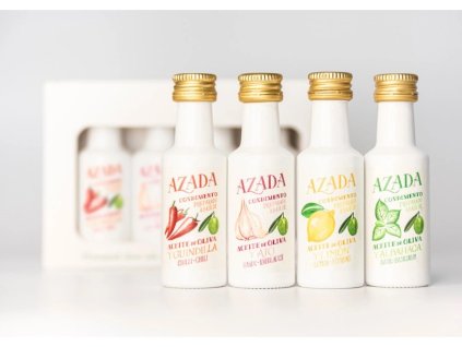 Testovací sada ochucených olivových olejů, 4x 20 ml  - hlavní