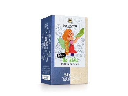 BIO čaj Bylinky na žížu® - bylinná směs od 7. měsíce věku, 18 sáčků - hlavní