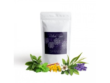 Minerální aromatizovaná koupelová sůl - Spánek, 500 g
