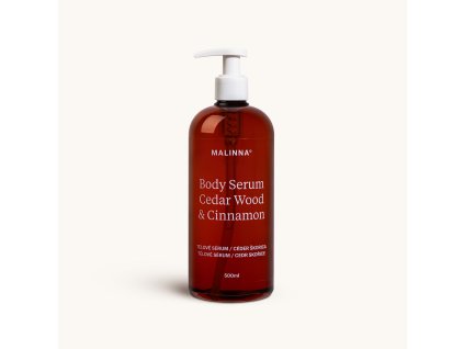 Tělové sérum cedrové dřevo & skořice, 500 ml - hlavní