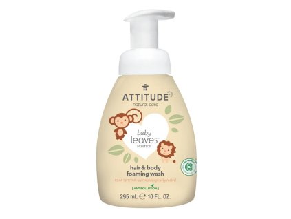Dětská mycí pěna - hrušková šťáva, 295 ml - hlavní