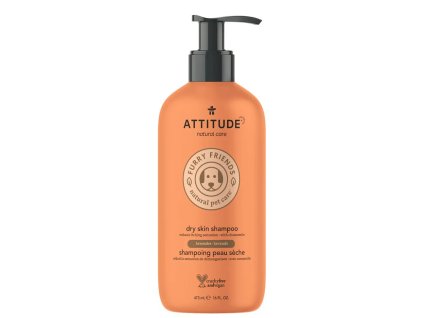 Přírodní šampon pro zvířecí mazlíčky - pro suchou srst, 473 ml - hlavní