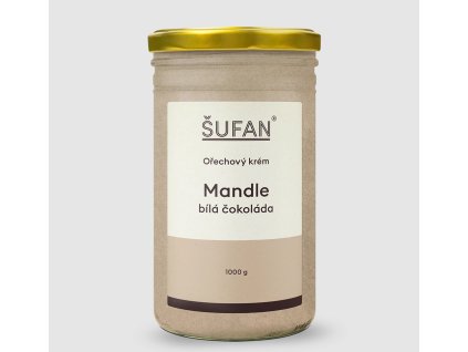 Mandlový krém s bílou čokoládou, 1 000 g - hlavní