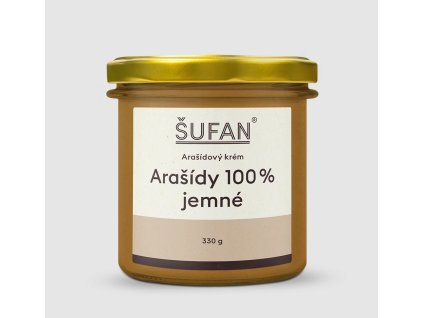 100% Arašídový krém - jemný, 330 g - hlavní