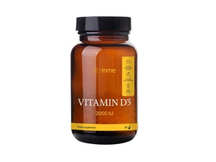 Vitamín D3 - 2000 IU (cholekalciferol), 90 kapsúl - hlavní