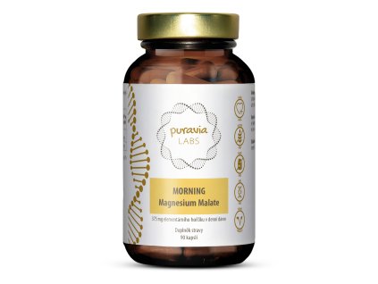 MORNING Magnesium - horčík malát, 90 kapslí