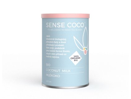 Bio kokosové mlékoko, 400 ml - hlavní