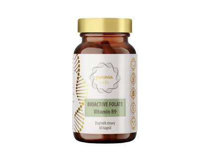 Bioaktivní folát - kyselina listová, 60 kapslí - hlavní