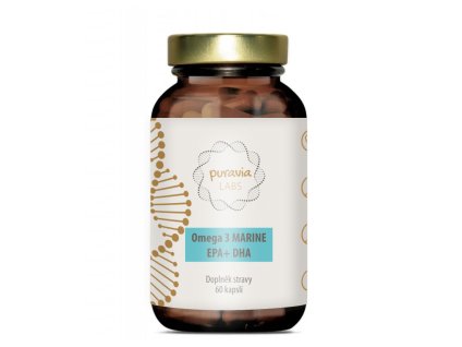 Omega-3 z mořských ryb, 60 softgelových kapslí