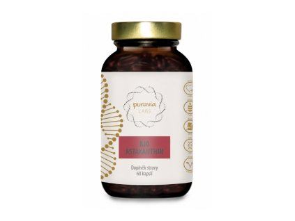 BIO Astaxanthin 8 mg, 60 softgelových kapslí
