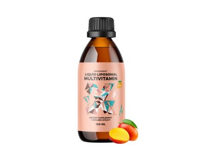 Liposomální multivitamín pro děti s příchutí mango, 150 ml - hlavní