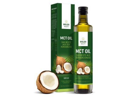 MCT olej z kokosů, 500 ml - hlavní