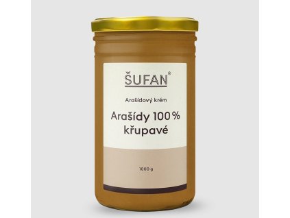 100% Arašídový krém - křupavý, 1 000 g