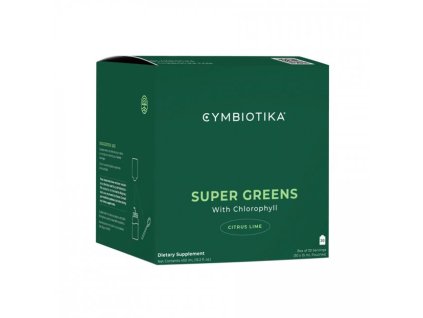Super Greens s chlorofylem – citrus limetka, 450 ml