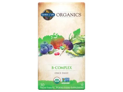 Organics B Complex - jednou denně, 30 tablet - hlavní