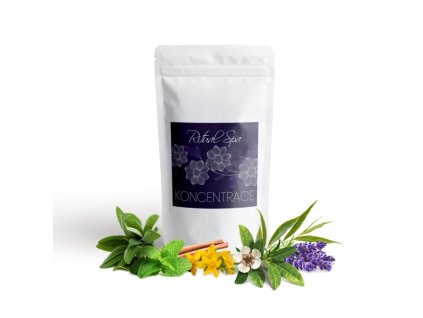 Minerální aromatizovaná koupelová sůl - Koncentrace