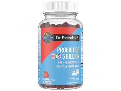Probiotics Kids 5B Strawberry, 60 gummies