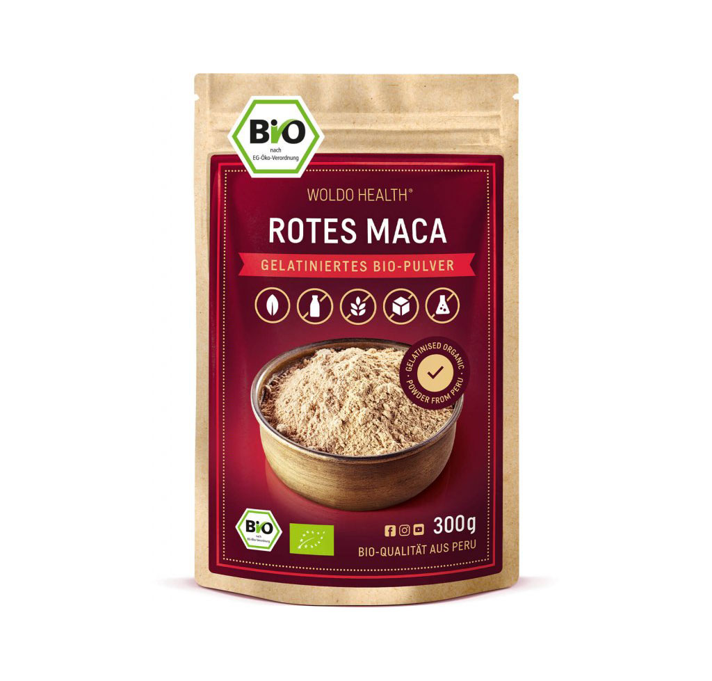 Maca červená prášek BIO, 300 g