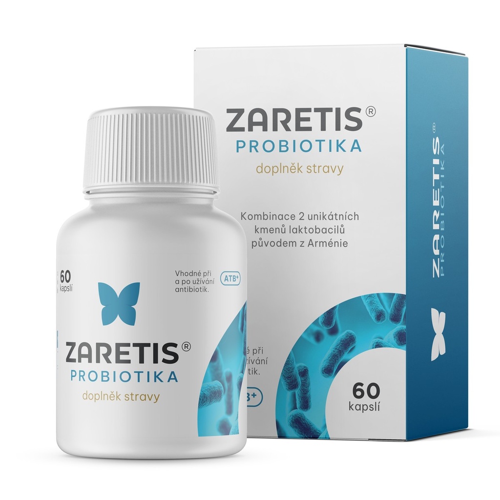 Zaretis probiotika, 60 kapslí