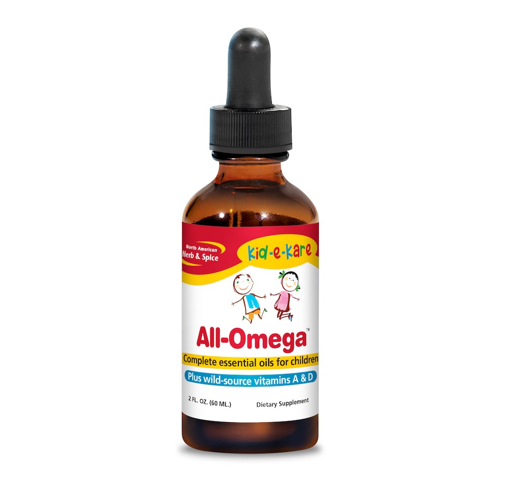 Rybí olej pro děti All-Omega, 60 ml