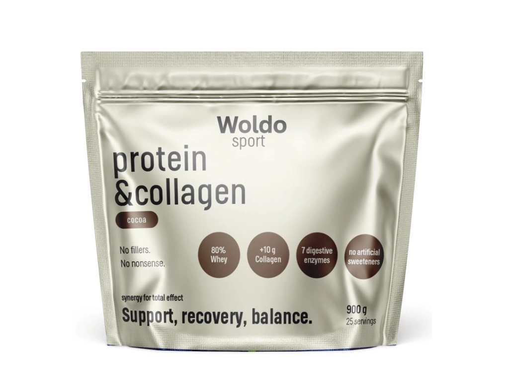 WPC Protein s kolagenem - čokoláda, 900g