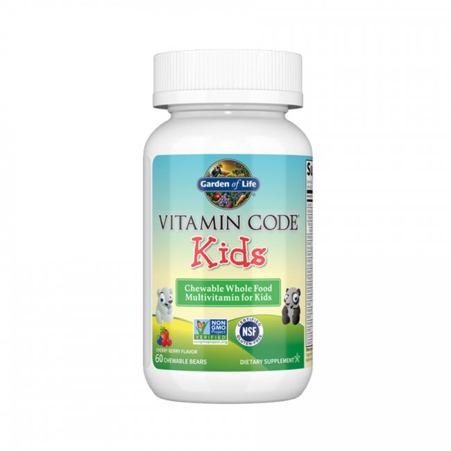 Vitamin Code Kids multivitamín pro děti 60 kapslí