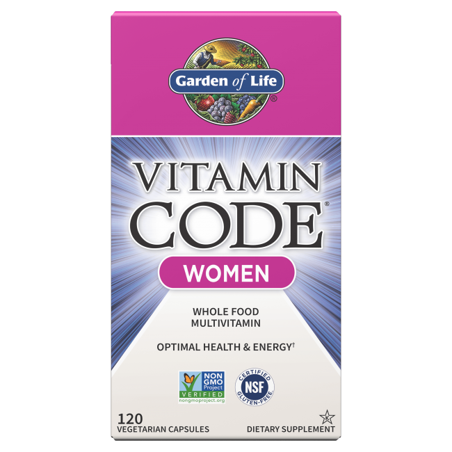 Vitamin Code - RAW multivitamín pro ženy, 120 kapslí