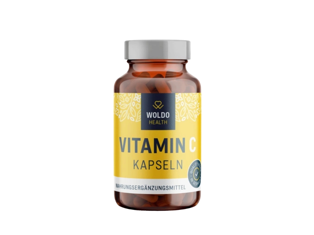 Levně Přírodní vitamín C, 120 kapslí