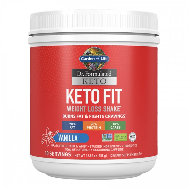 Dr. Formulated Keto Linie - Weight Loss Shake - Vanilka, 355g