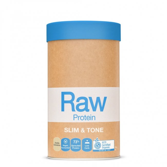 Raw Protein Slim & Tone - vanilka se skořicí, 500g
