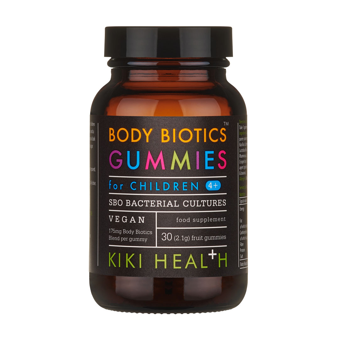 Body Biotics™ Gummies, dětská veganská probiotika, 30 žvýkacích tablet