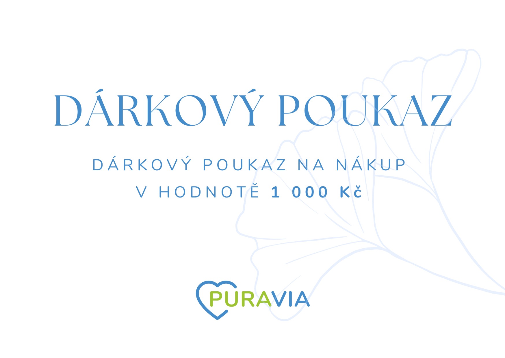 Dárkový poukaz 1000