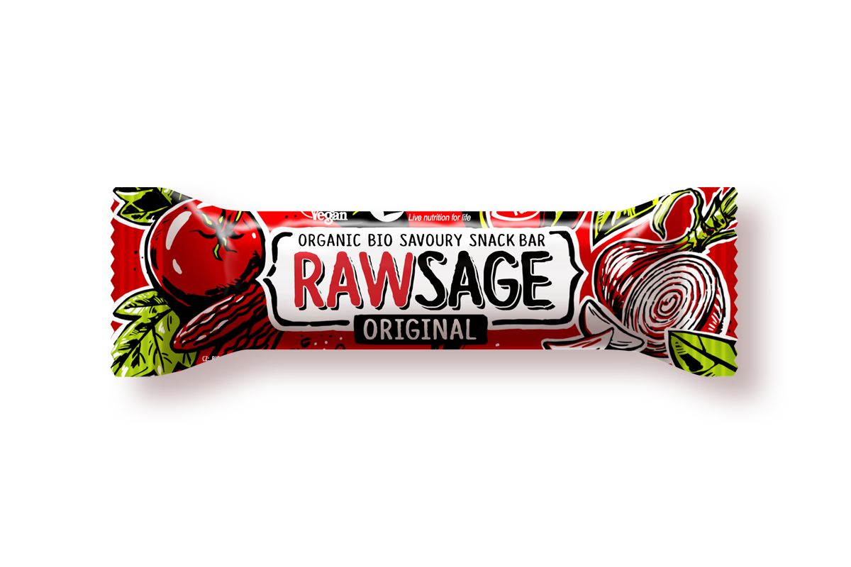 BIO RAW rawsage - se sušenými rajčaty, 25 g