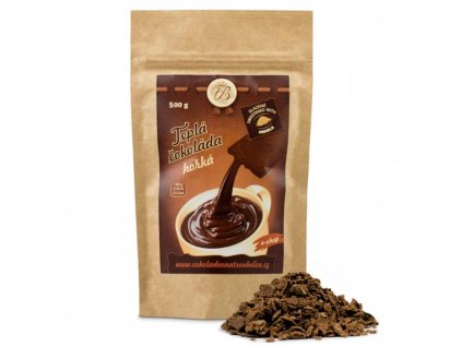 Teplá čokoláda hořká 500g